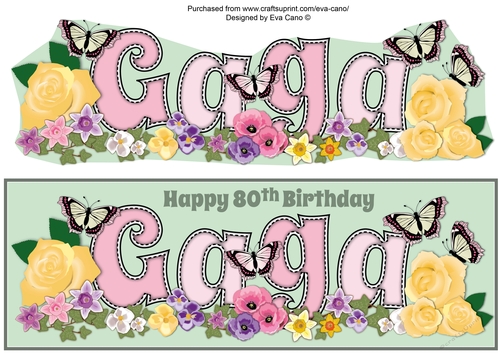 Flower Blossom GAGA 80th large dl