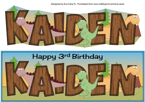 Dinosaurs KAIDEN 3rd large dl