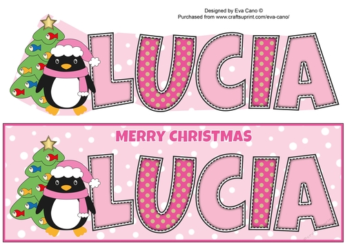 Eddie the Penguin LUCIA large dl