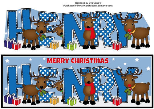 Rudolf & friends HENRY large dl