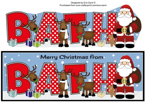 Merry Christmas from BATH large dl