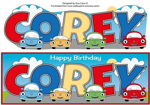 Kiddie Cars COREY large dl