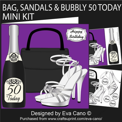 Bag, sandals & bubbly 50 today