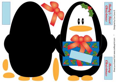 Baby’s First Christmas Penguin Shaped