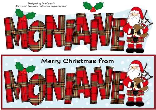 Merry Christmas from MONIAIVE Santa large dl