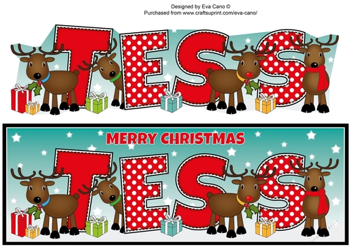 Rudolf & Friends TESS large dl