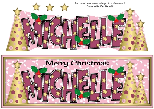 Buttons Christmas Trees MICHELLE large dl