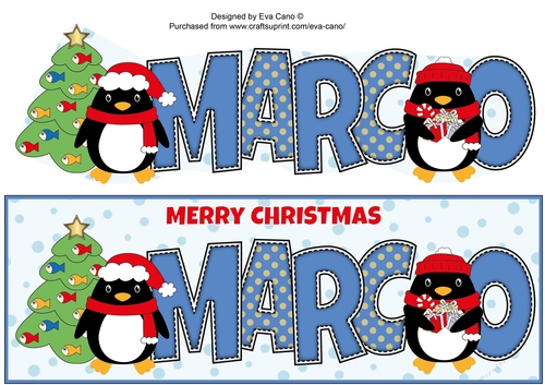 Eddie the Penguin MARCO large dl