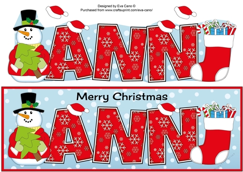 Snowman ANN large dl