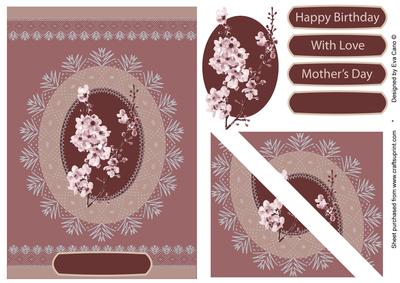 Cherry in Blossom with Lace Pyramid
