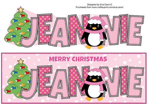 Eddie the Penguin JEANNIE large dl