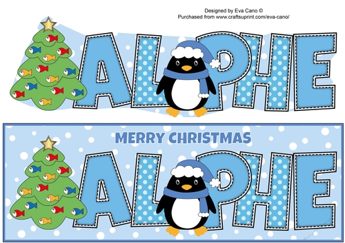 Eddie the Penguin ALPHE large dl