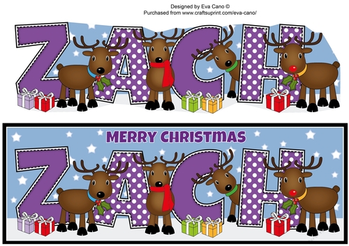 Rudolf and friends ZACH large dl 