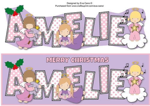 Christmas Angels AMELIE large dl 