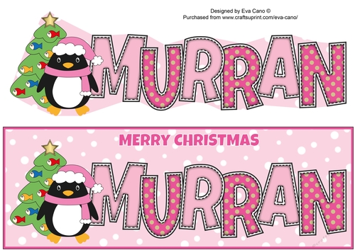Eddie the Penguin MURRAN large dl