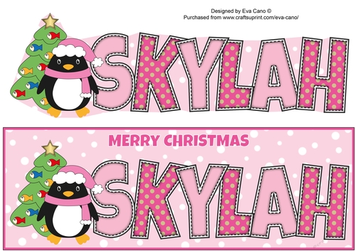 Eddie the Penguin SKYLAH large dl
