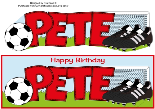 Football Boots & Football PETE large dl