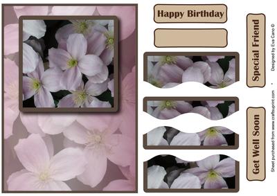 Clematis Flower Arrangement