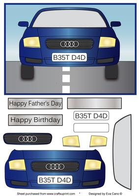 Best Dad Audi Car for Fathers Day or Birthday