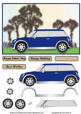 Mini Car for Fathers Day or Birthday