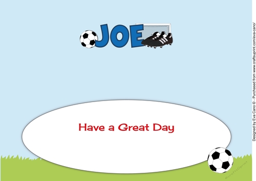 Football Boots & Football JOE large dl insert
