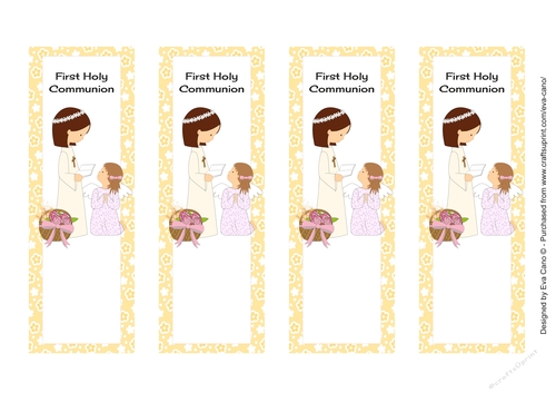 Girl & Little Angel First Holy Communion keepsakes 2