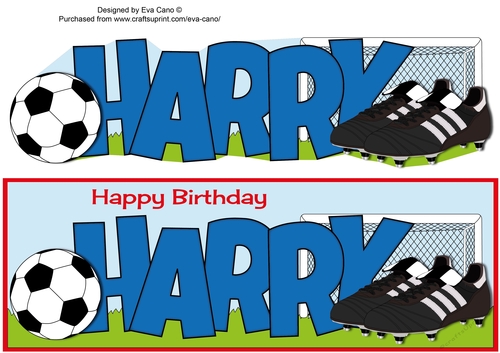 Football Boots & Football HARRY  large dl