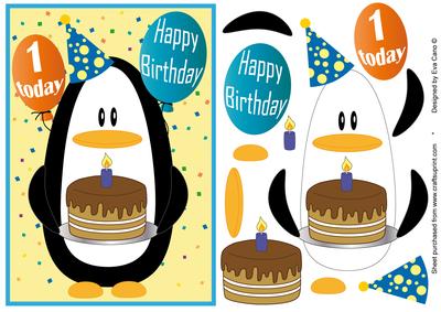 1 Today Birthday Penguin