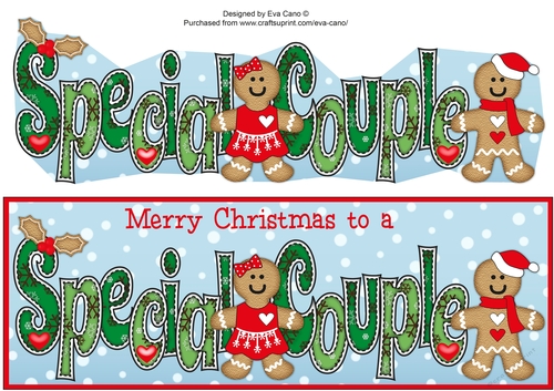 Gingerbread Couple SPECIAL COUPLE large dl