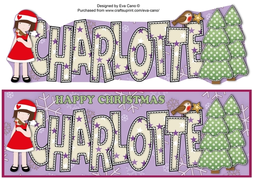 Christmas Girl CHARLOTTE large dl