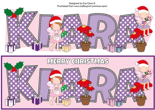 Christmas Fairies KIARA large dl