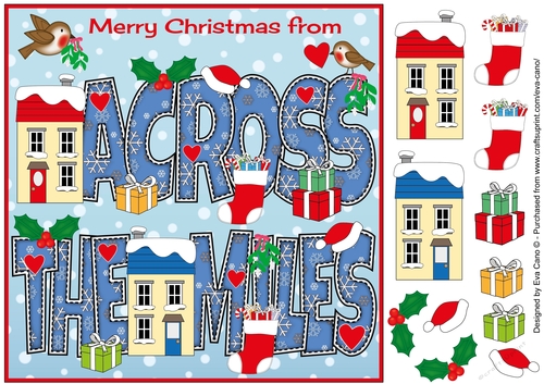 8x8 Christmas from ACROSS THE MILES
