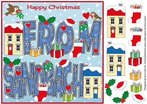 8x8 Christmas from SANDBACH