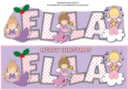 Christmas Angels ELLA large dl
