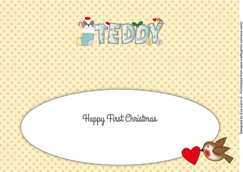 Finn the Shih Tzu Xmas TEDDY large dl insert 2