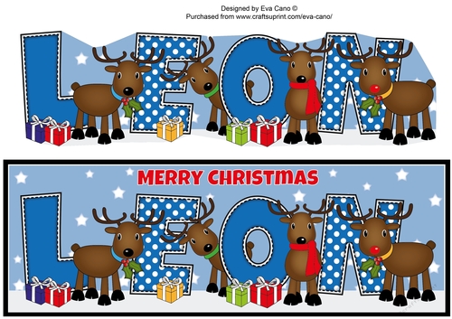 Rudolf and Friends LEON large dl