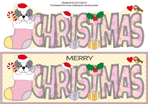 Finn the Shih Tzu Xmas CHRISTMAS large dl 2