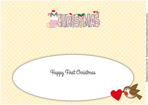 Finn the Shih Tzu Xmas CHRISTMAS large dl 2 insert