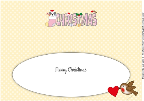 Finn the Shih Tzu Xmas CHRISTMAS large dl 2 insert 2