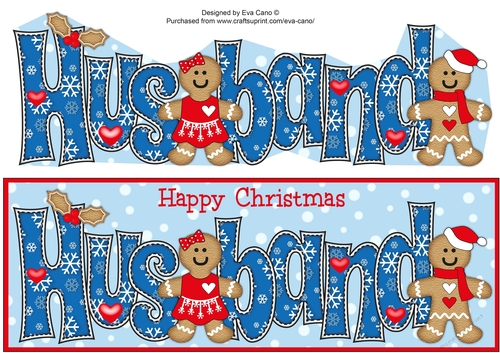 Gingerbread Couple HUSBAND large dl