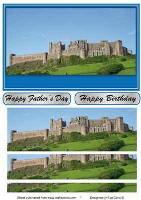 Happy Birthday, Fathers Day from Bamburgh Castle