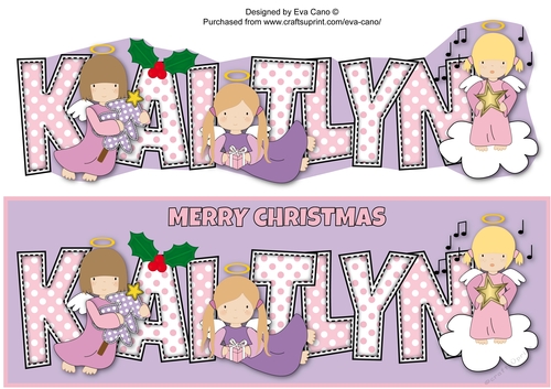Christmas Angels KAITLYN large dl