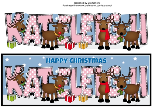 Rudolf & Friends KATELEIGH large dl