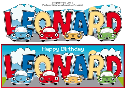 Kiddie Cars LEONARD large dl