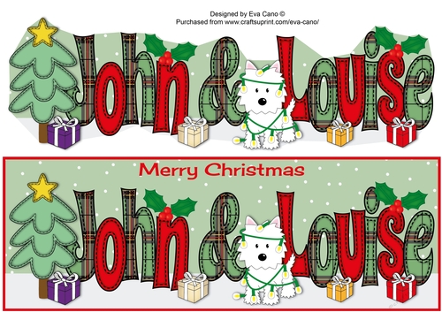 Mischievous Jazz Dog JOHN & LOUISE large dl