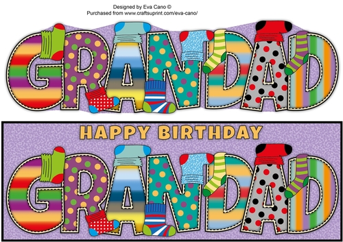 Socks GRANDAD large dl