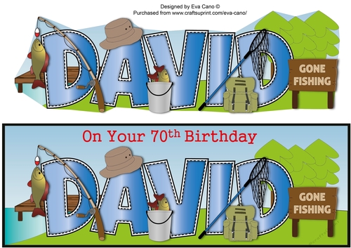 Fishing DAVID 70th large dl