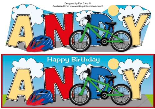 Childrens Bicycle ANDY large dl
