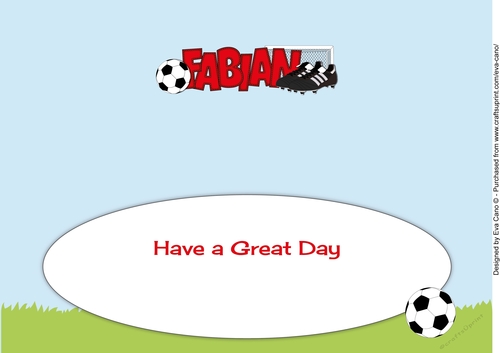 Football Boots & Football FABIAN large dl insert