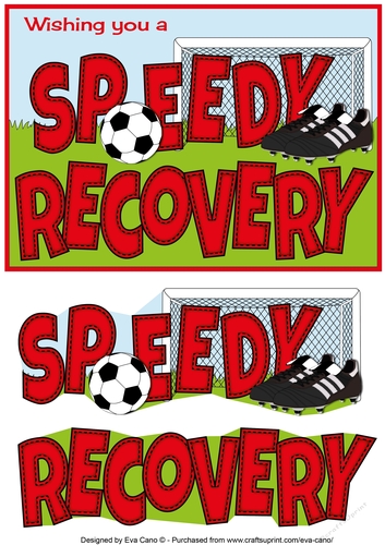Football Boots & Football SPEEDY RECOVERY